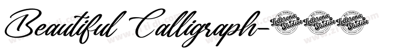Beautiful Calligraph字体转换 Beautiful Calligraph字体转换